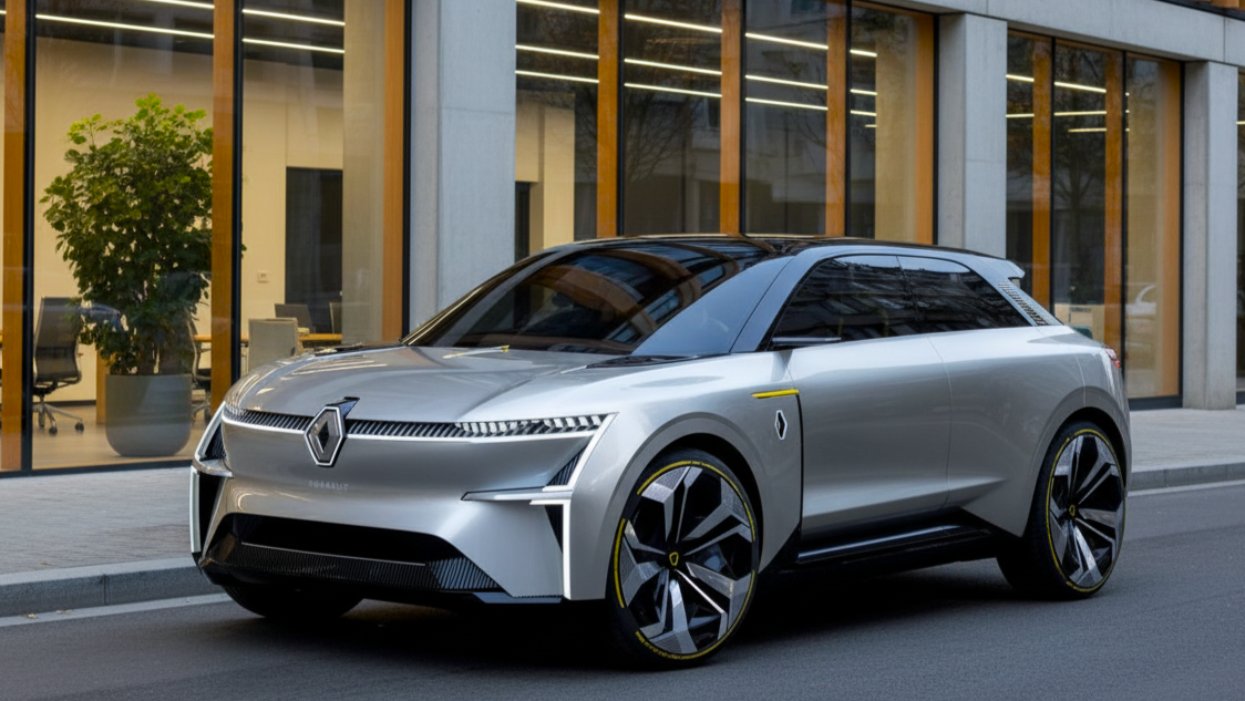 Renault Morphoz Grey Colour