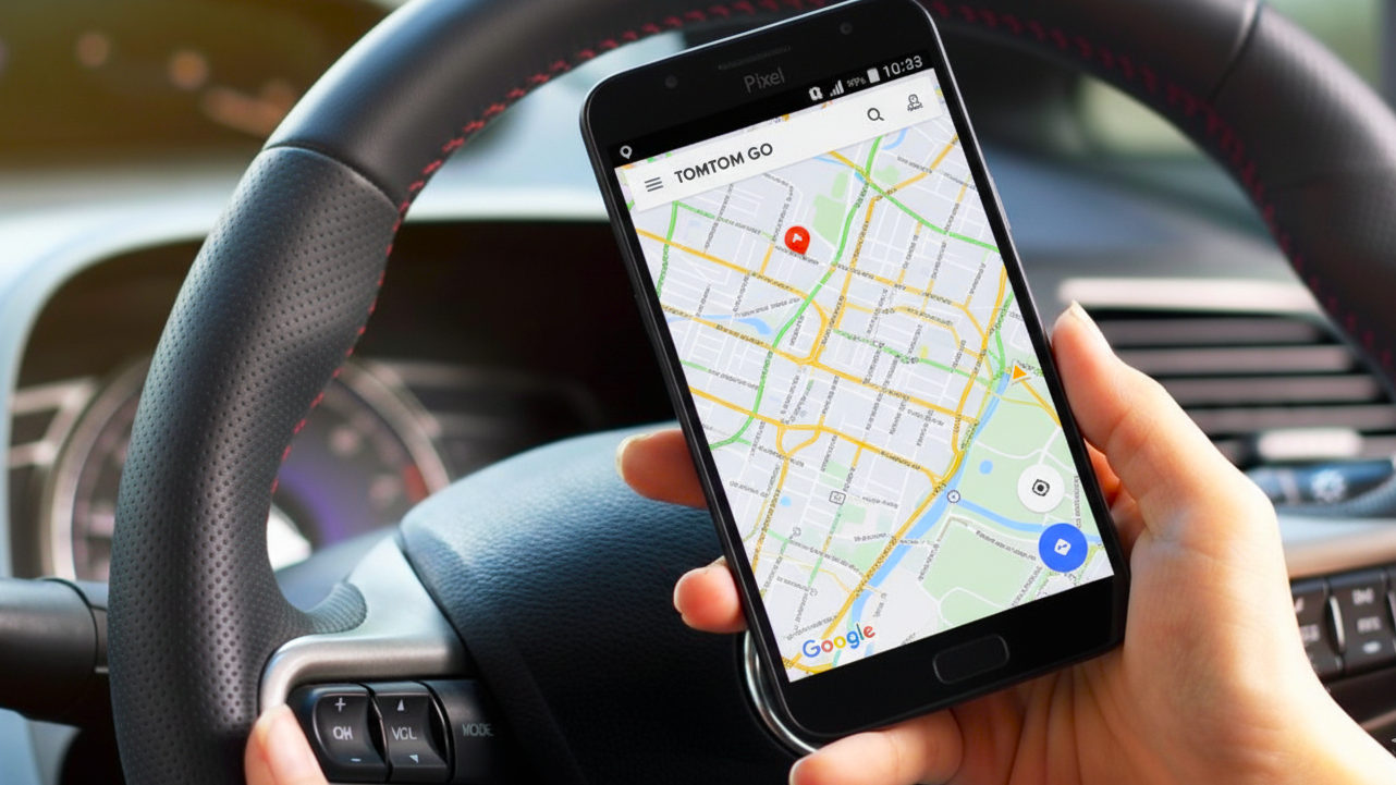 GPS App with voice control