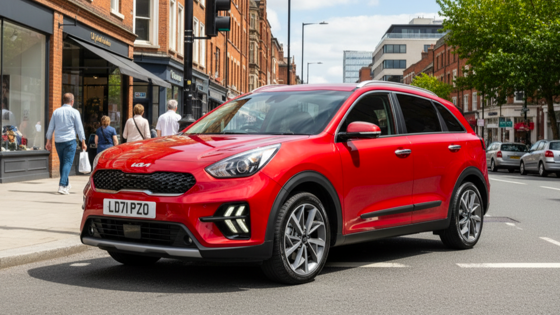 Kia Niro Red Colour