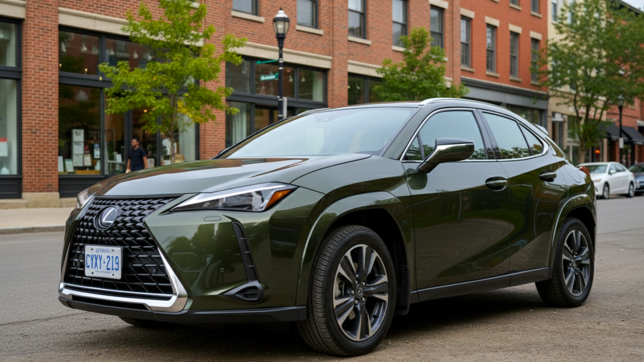 Lexus UX 250h Green Colour