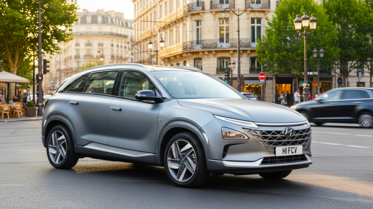 Hyundai Nexo silver colour