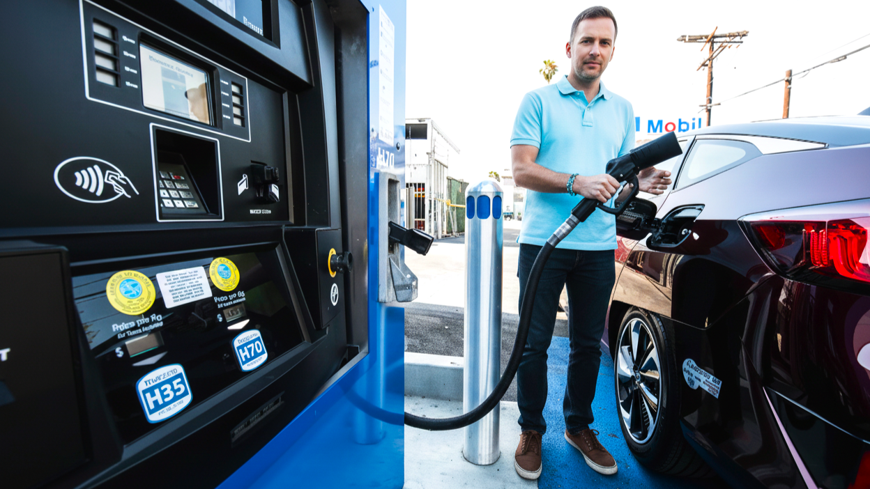 Hydrogen car servise