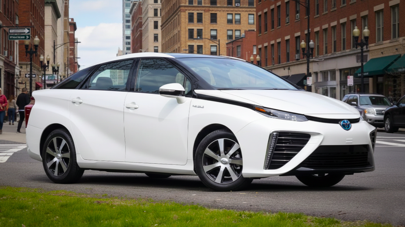 Toyota Mirai white colour