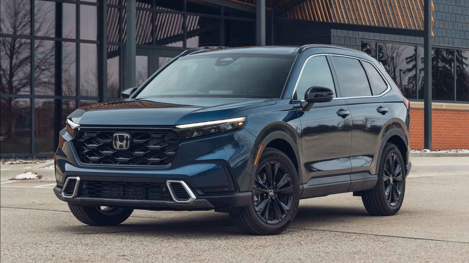 Honda CR-V blue colour