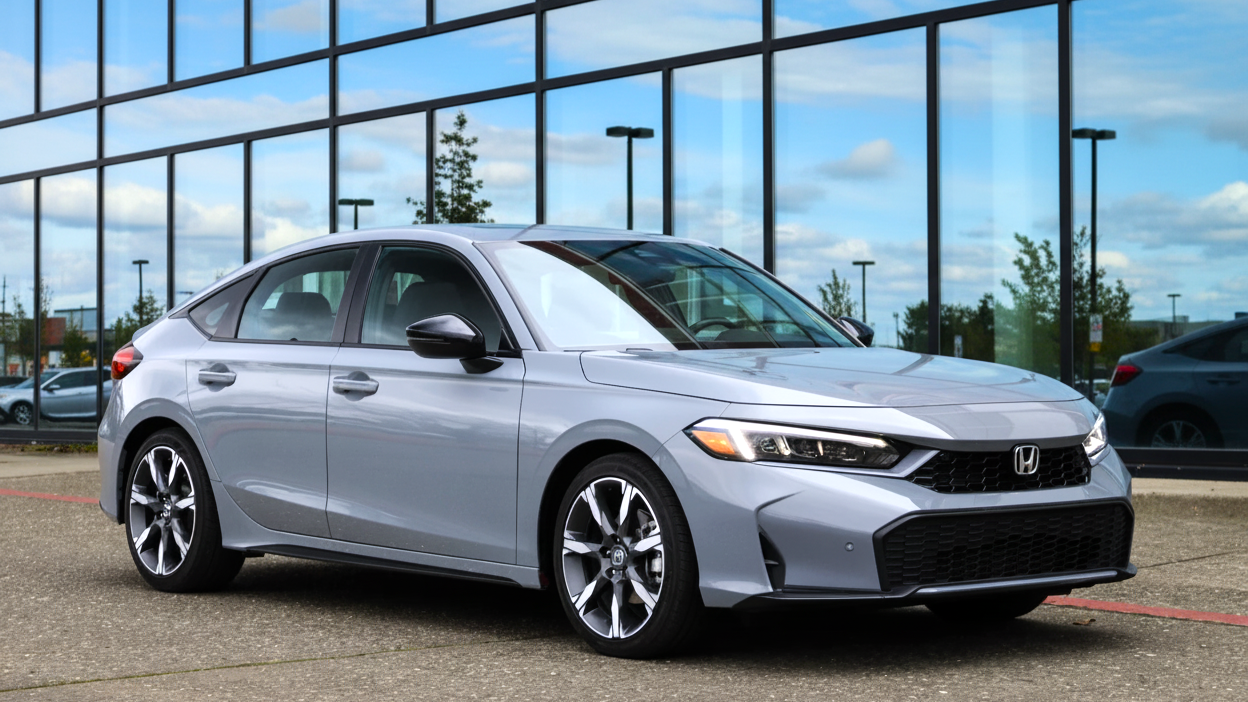 Honda Civic silver colour