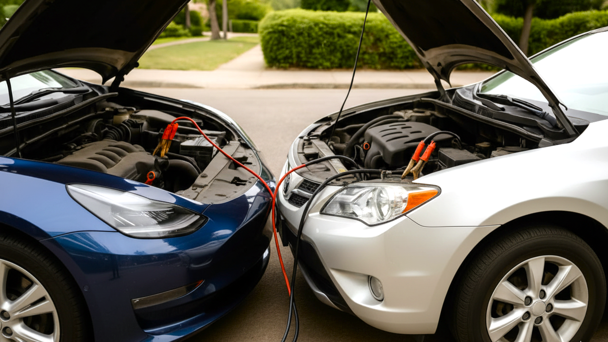 Как прикурить авто