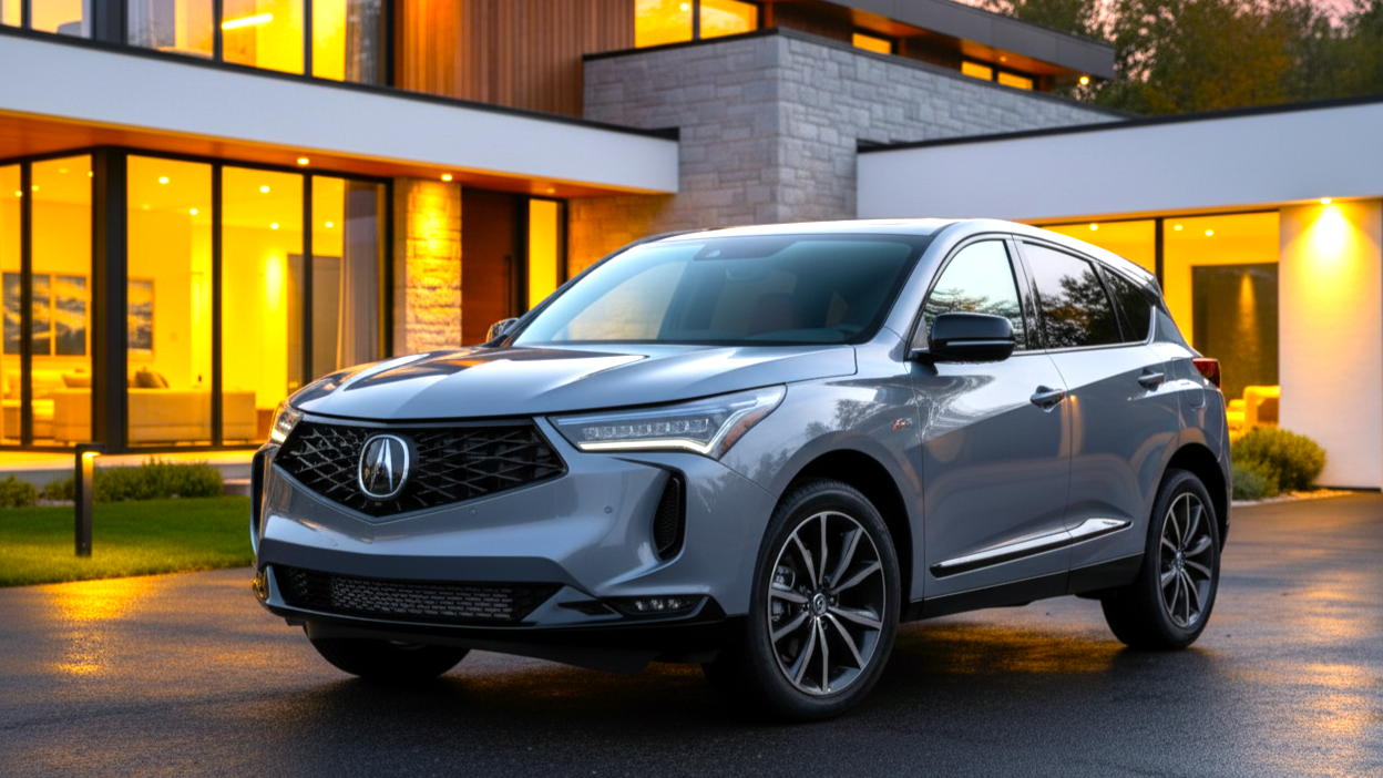 Acura RDX серого цвета