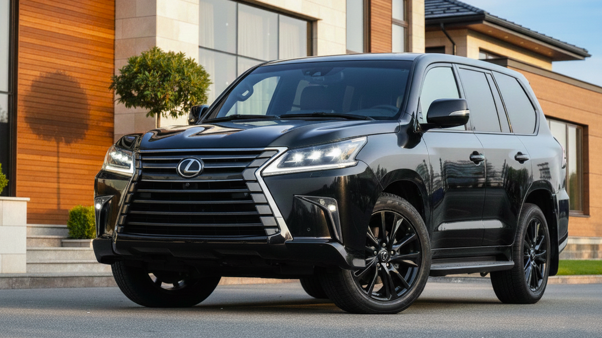 Lexus LX ΡΠ΅ΡΠ½ΠΎΠ³ΠΎ ΡΠ²