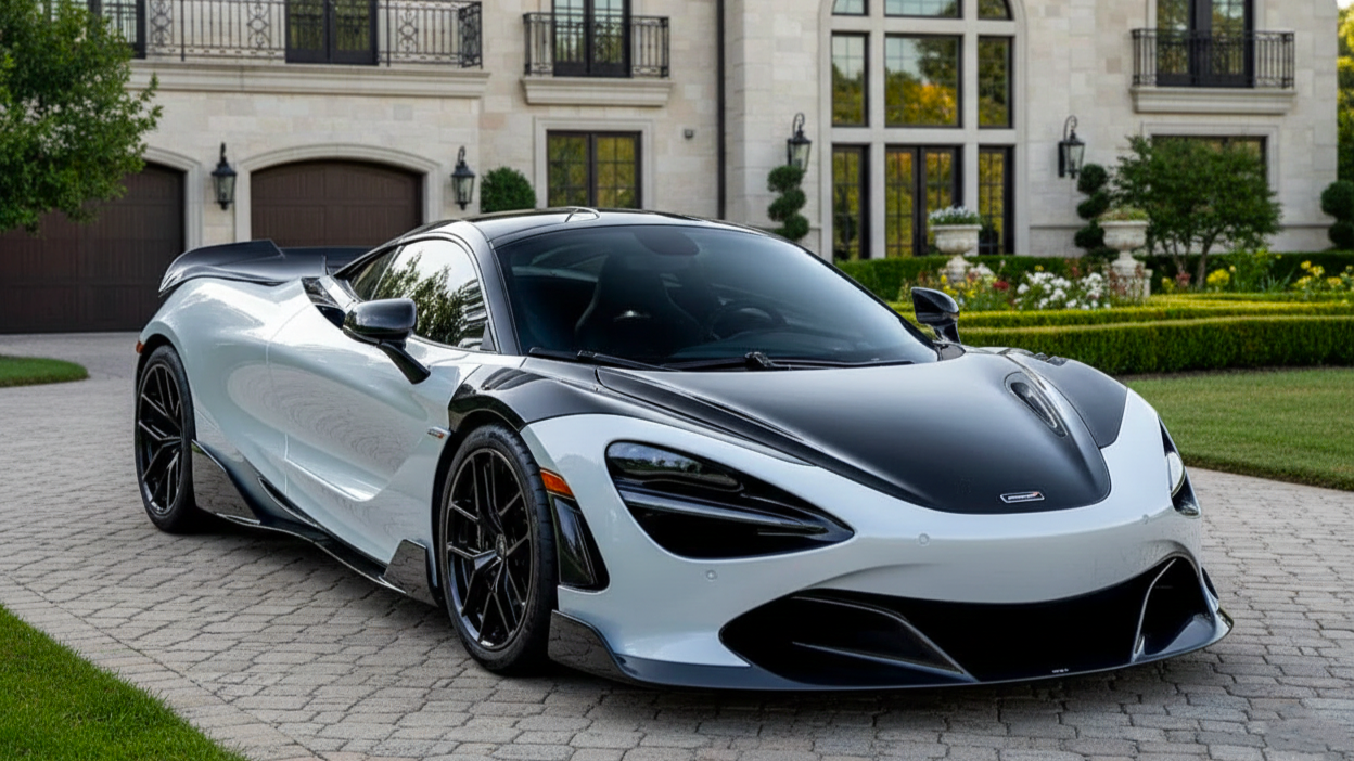 McLaren 720S ΡΠ΅ΡΠ΅Π±ΡΠΈΡΡΠΎΠ³ΠΎ ΡΠ²