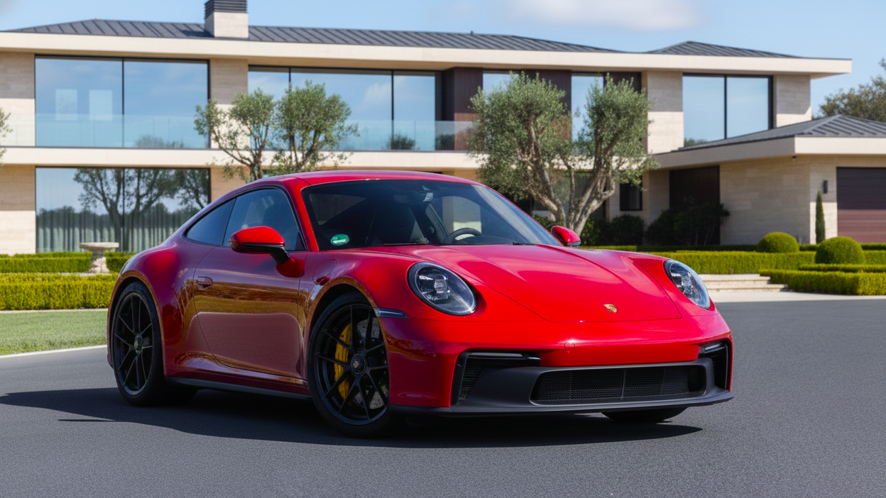 Porsche 911 ΠΊΡΠ°ΡΠ½ΠΎΠ³ΠΎ ΡΠ²