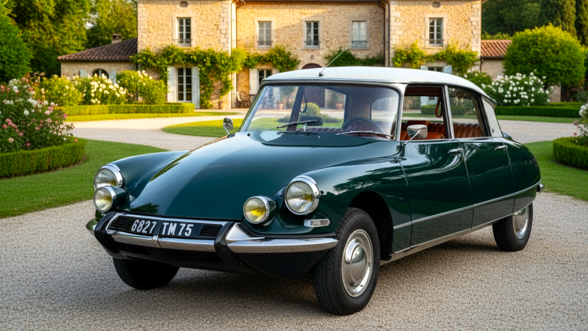 Citroen DS 1955 Green Colour