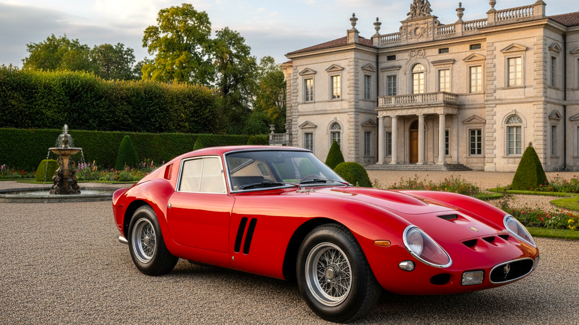 Ferrari 250 GTO 1962 Red Colour