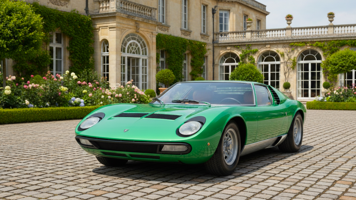 Lamborghini Miura 1966 Green Colour