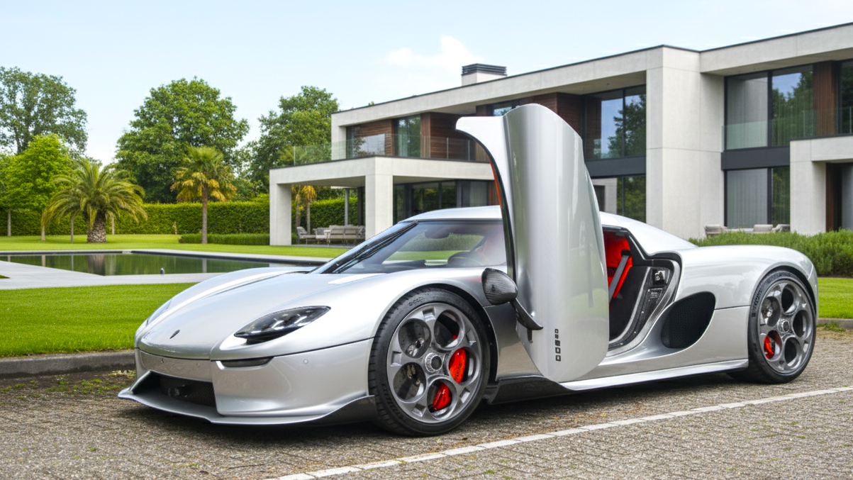 Koenigsegg CC850 White Colour