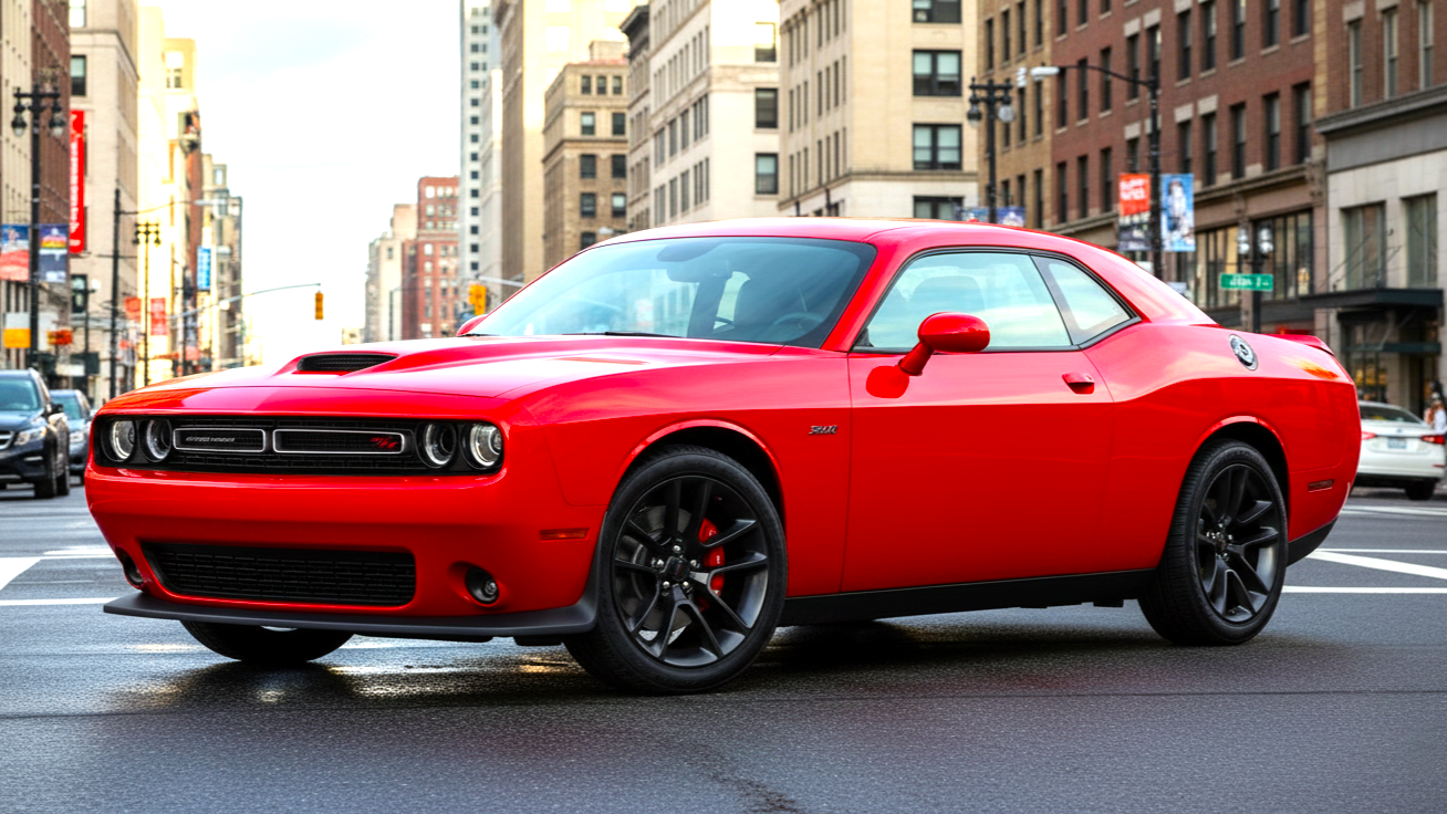 Dodge Challenger SRT Hellcat  Demon red colour