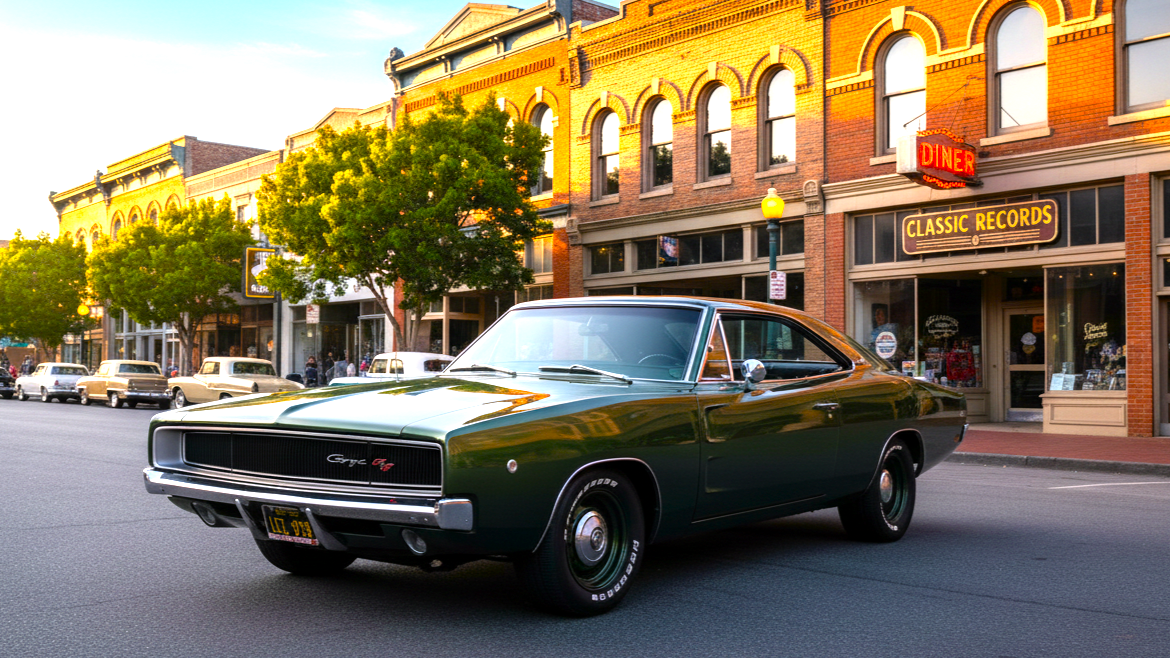 Dodge Charger RT (1968–1970) dark
