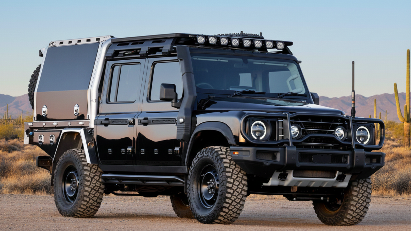 Ineos Grenadier black colour