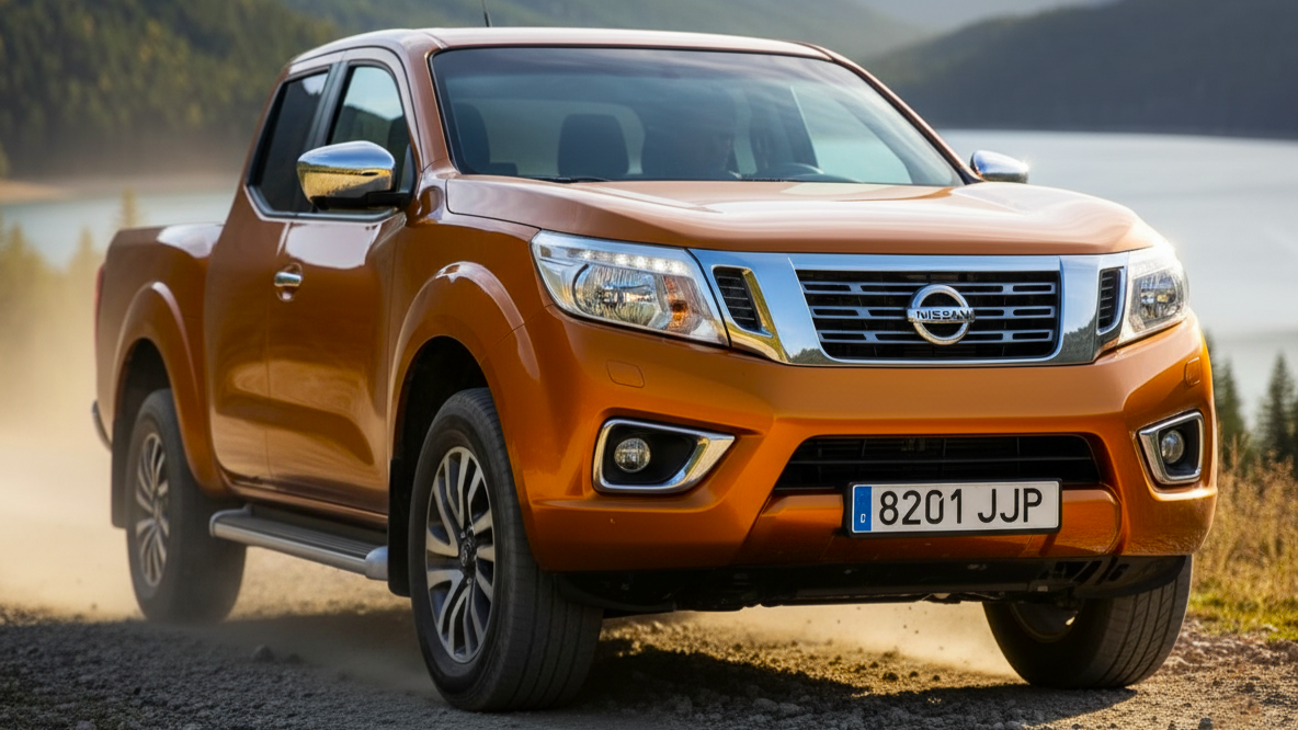 Nissan Navara Orange Colour