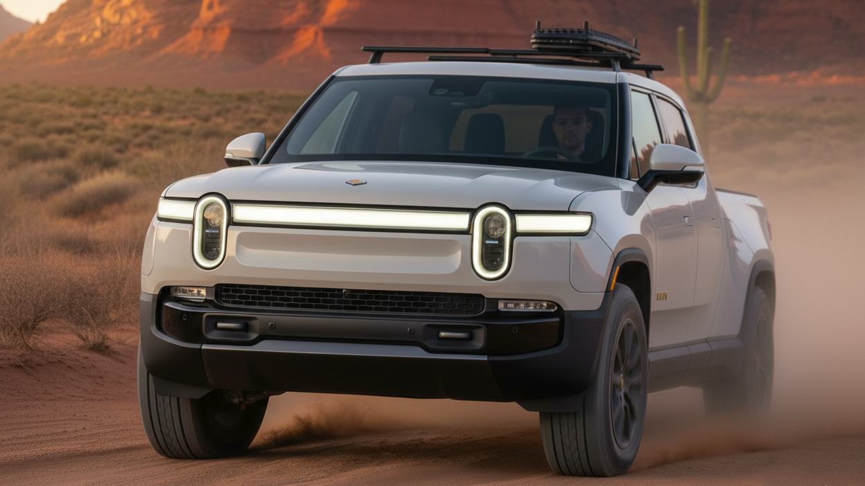 Rivian R1T Grey Colour