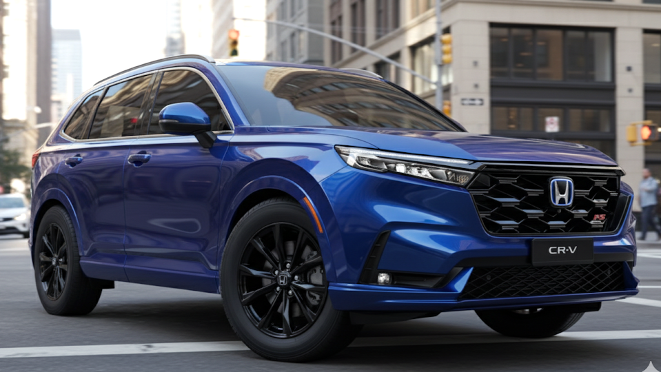 Honda CR-V Blue Colour