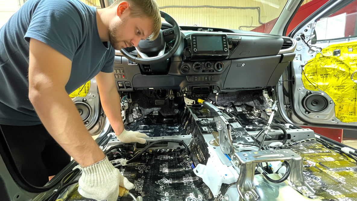 Шумоизоляция автомобиля