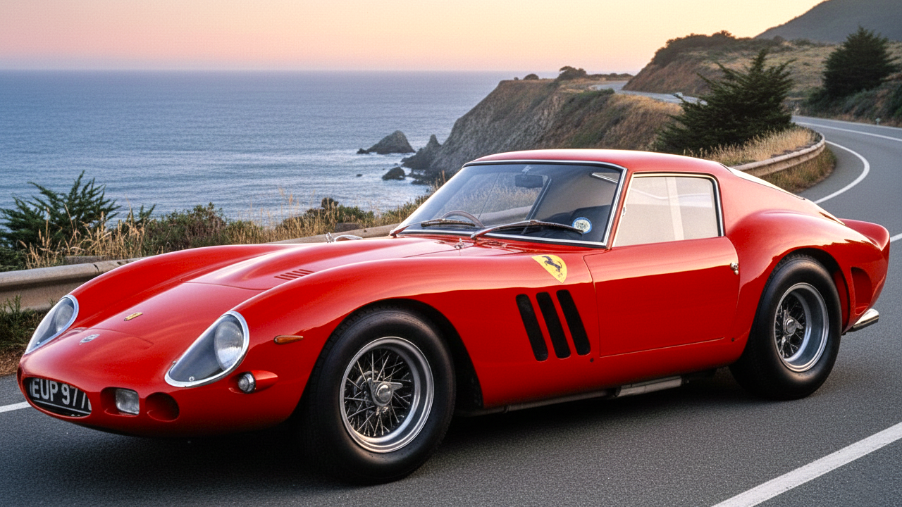 Ferrari 250 GTO red