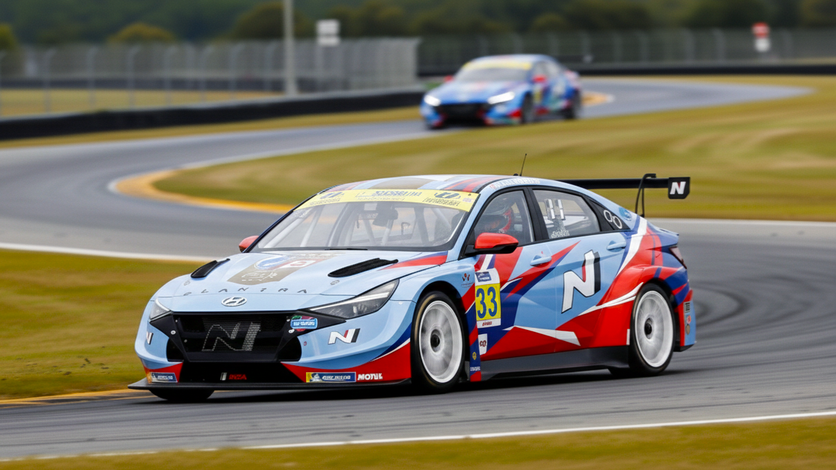 Hyundai Motorsport blue