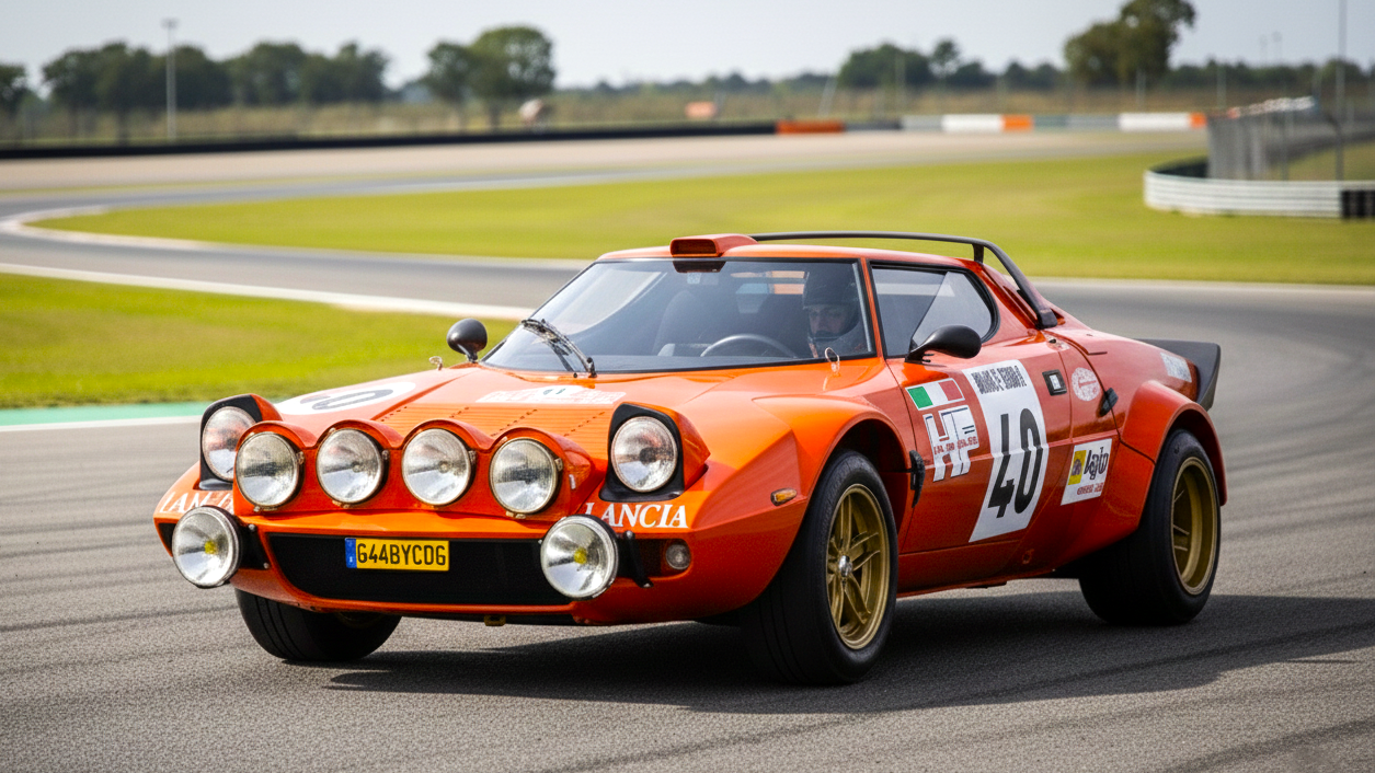 Lancia Stratos HF red