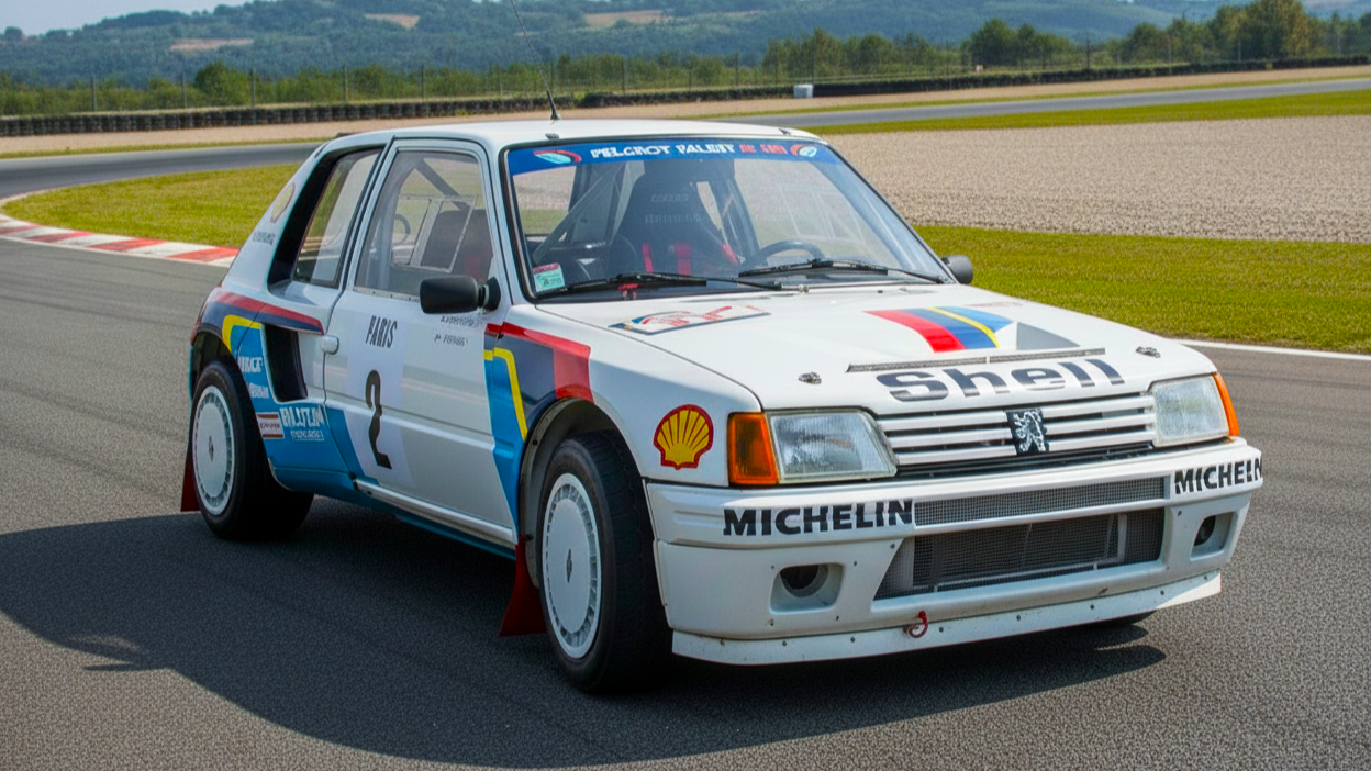 Peugeot 205 T16 white