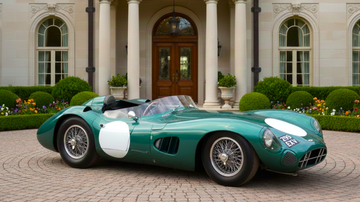 Aston Martin DBR1 (1956) green