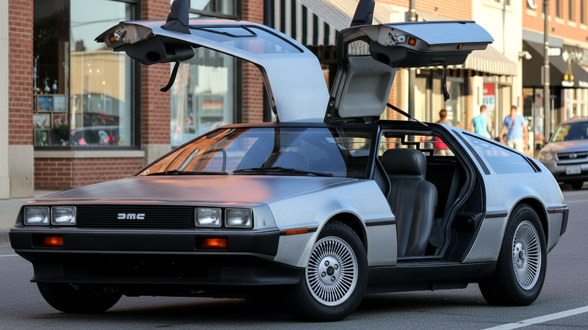 DeLorean DMC-12 grey colour2