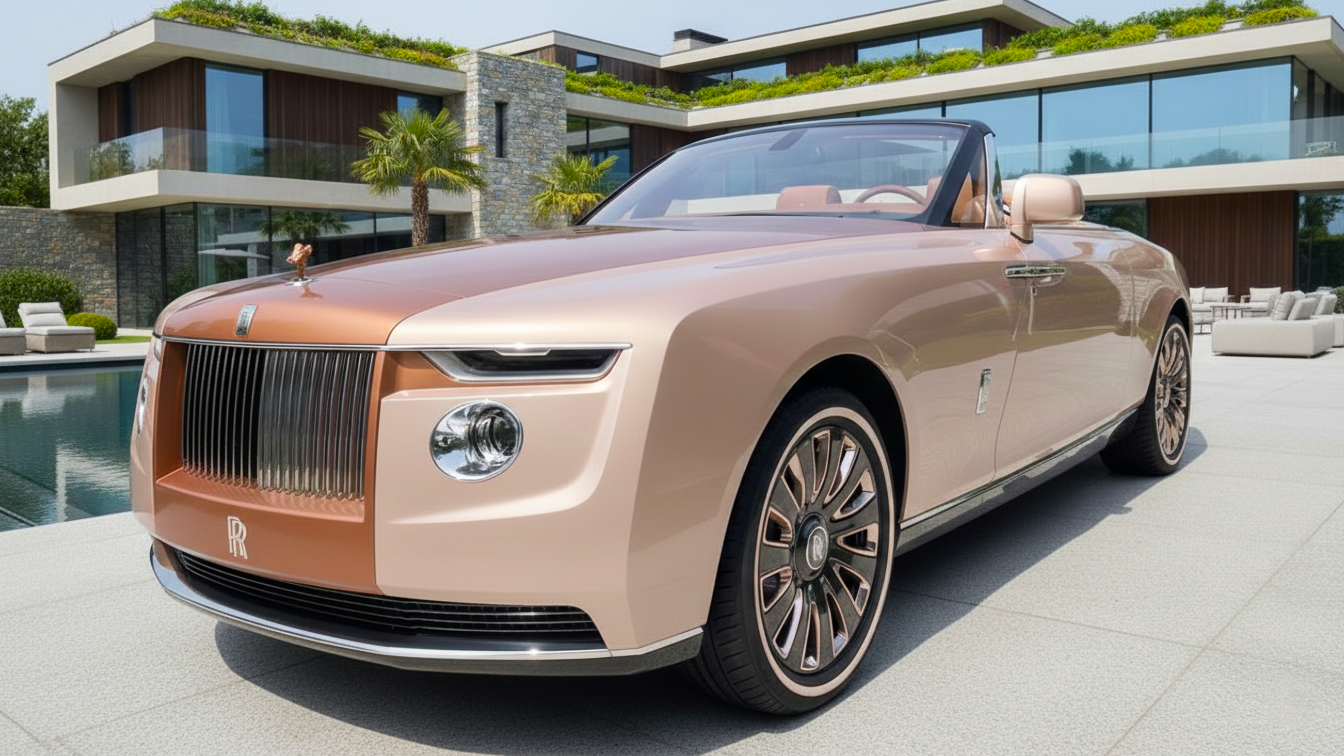 Rolls-Royce Boat Tail rose colour