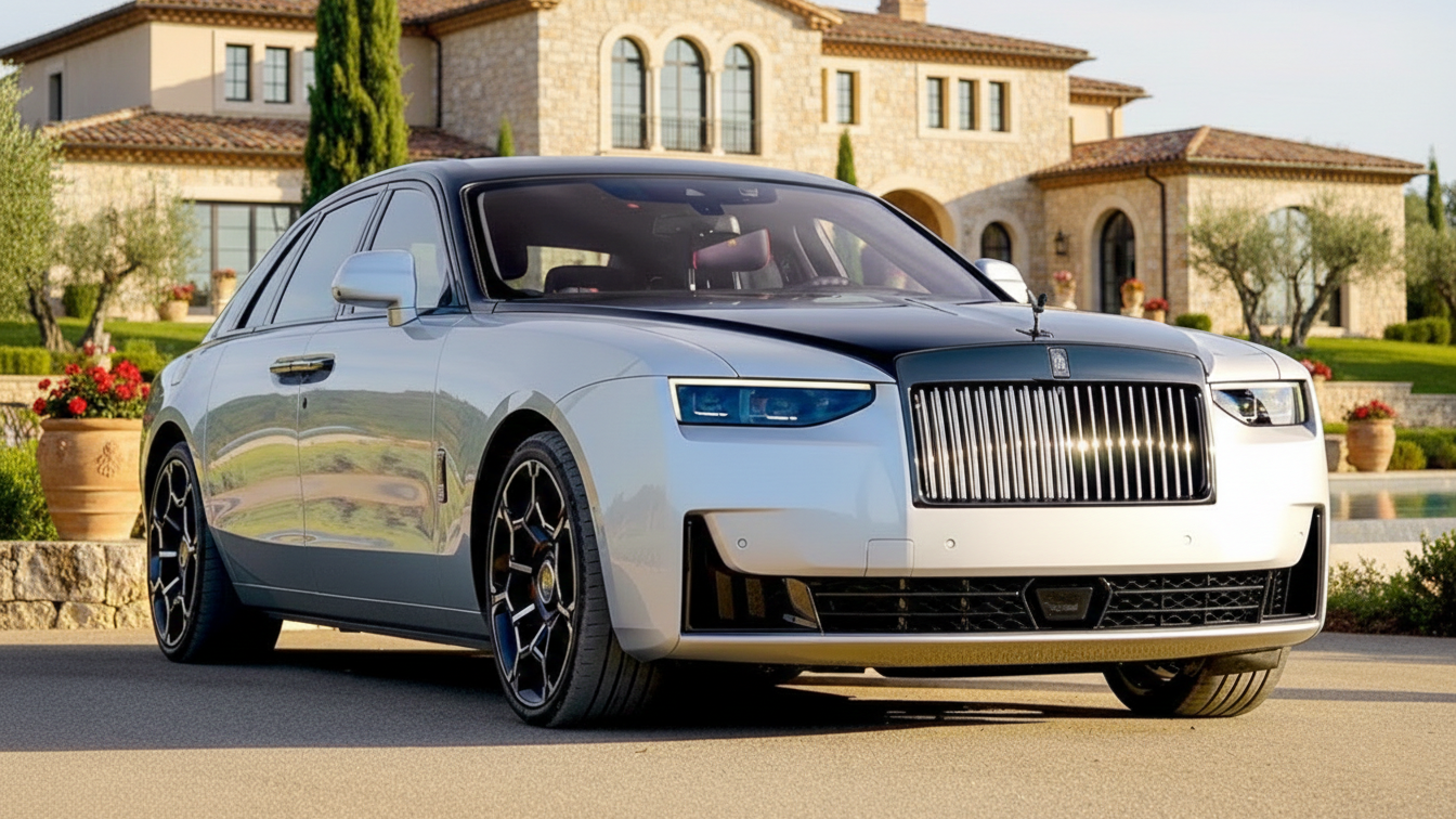 Rolls-Royce Ghost Series 2 white colour