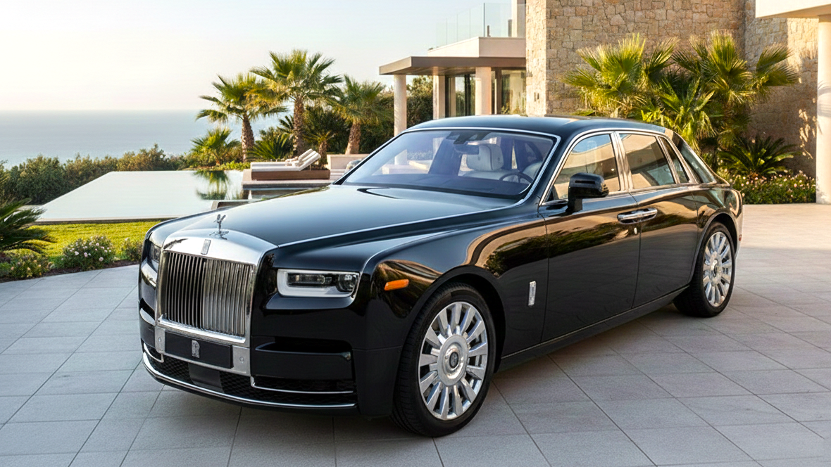 Rolls-Royce Phantom black colour