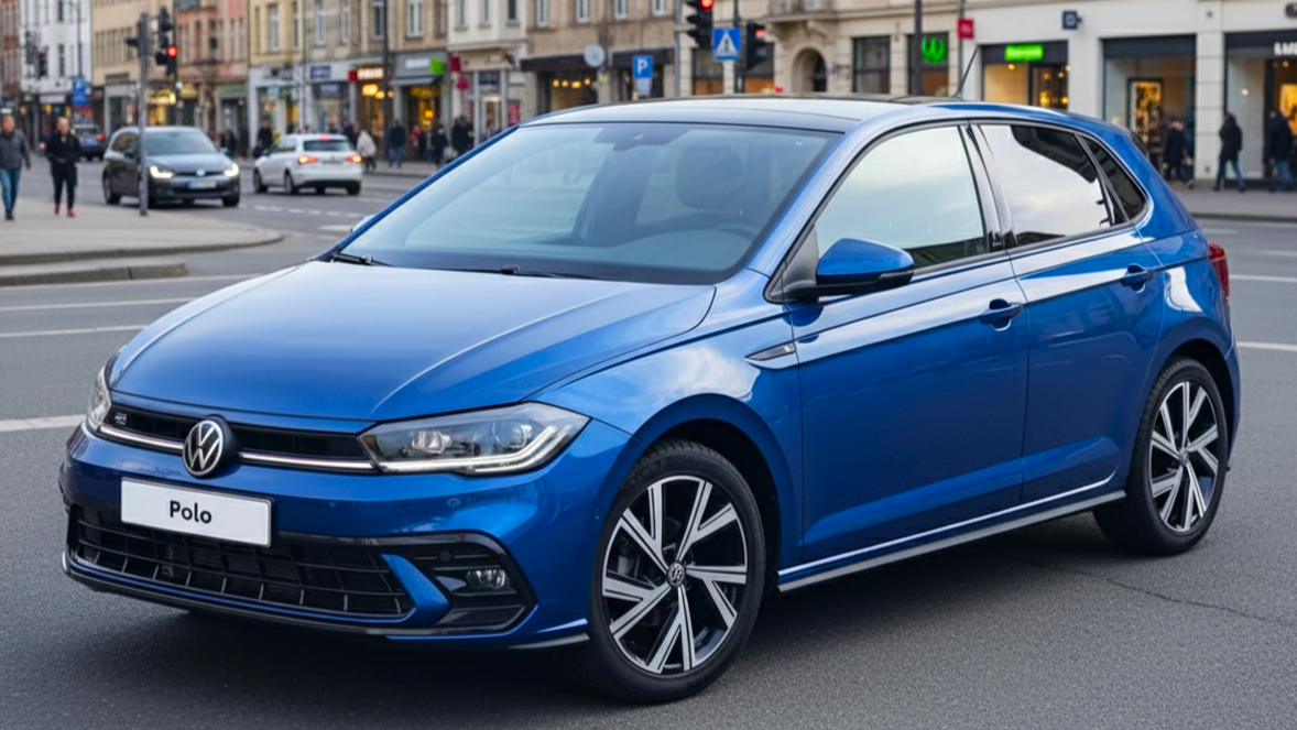 Volkswagen Polo Blue Colour