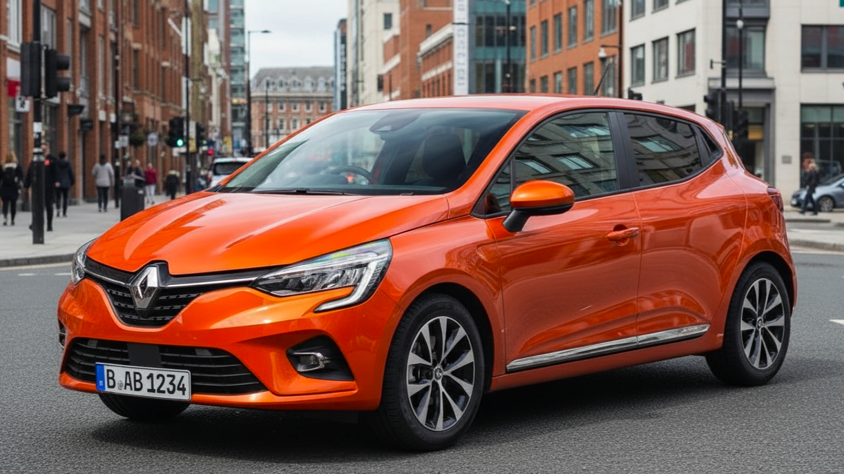 Renault Clio Orange Colour