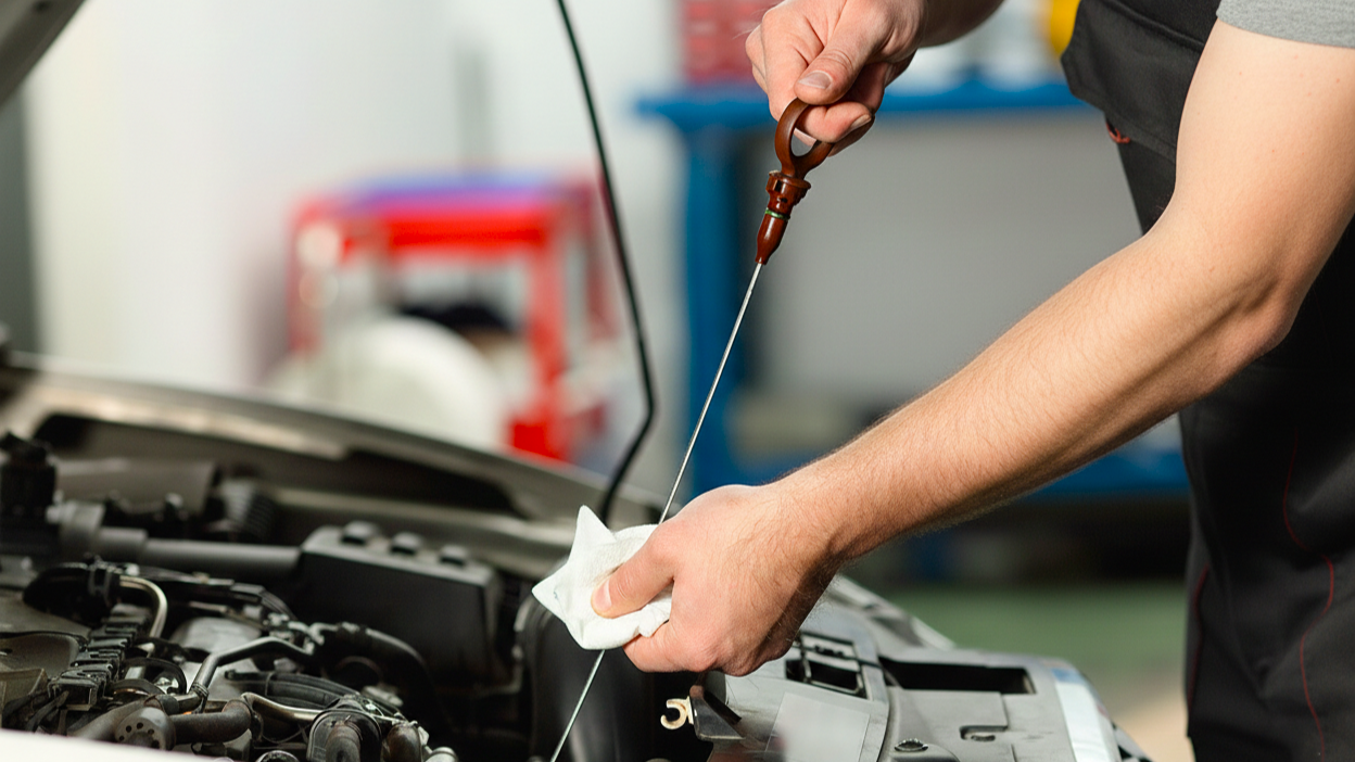 Oil overfilling in engine