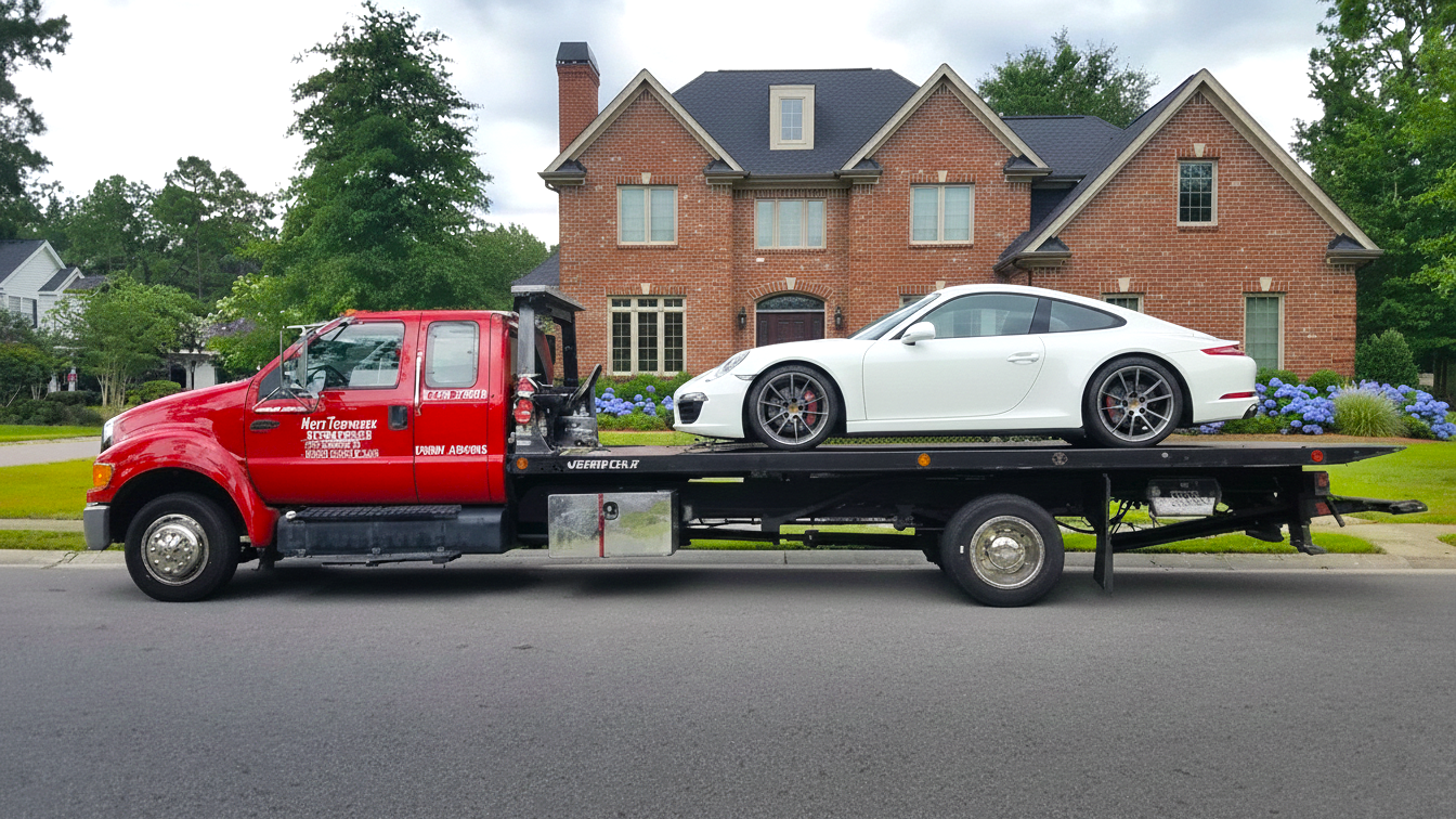 Буксировка автомобиля