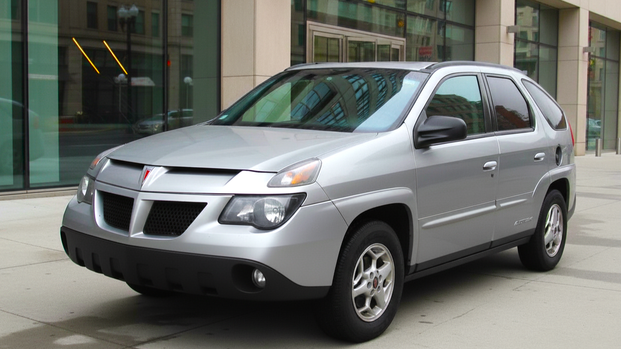 Pontiac Aztek (2001β2005) ΡΠ΅ΡΠ΅Π±ΡΠΈΡΡΠΎΠ³ΠΎ ΡΠ²Π΅ΡΠ°