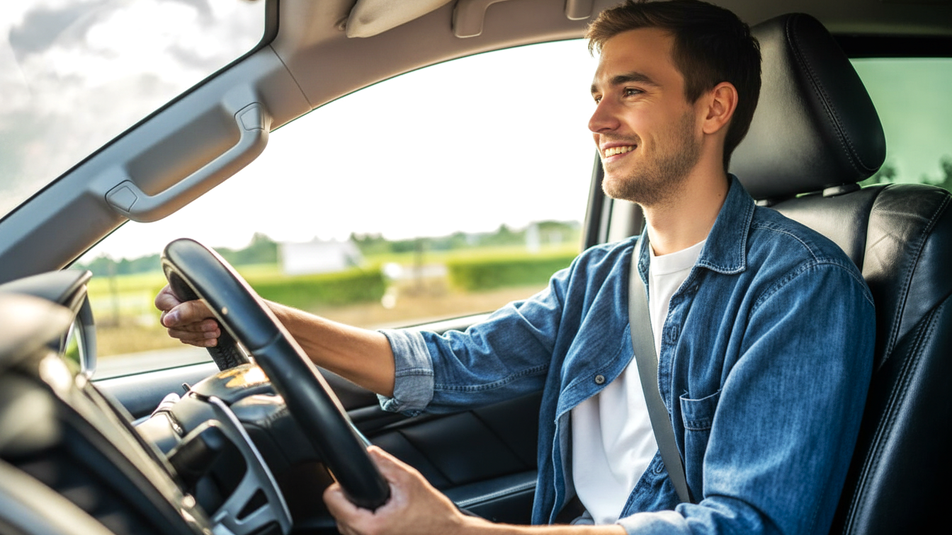 Used car test drive