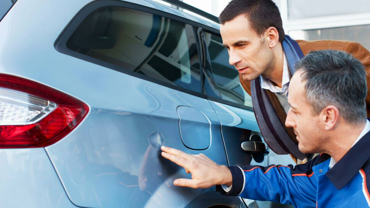 Used car visual inspection