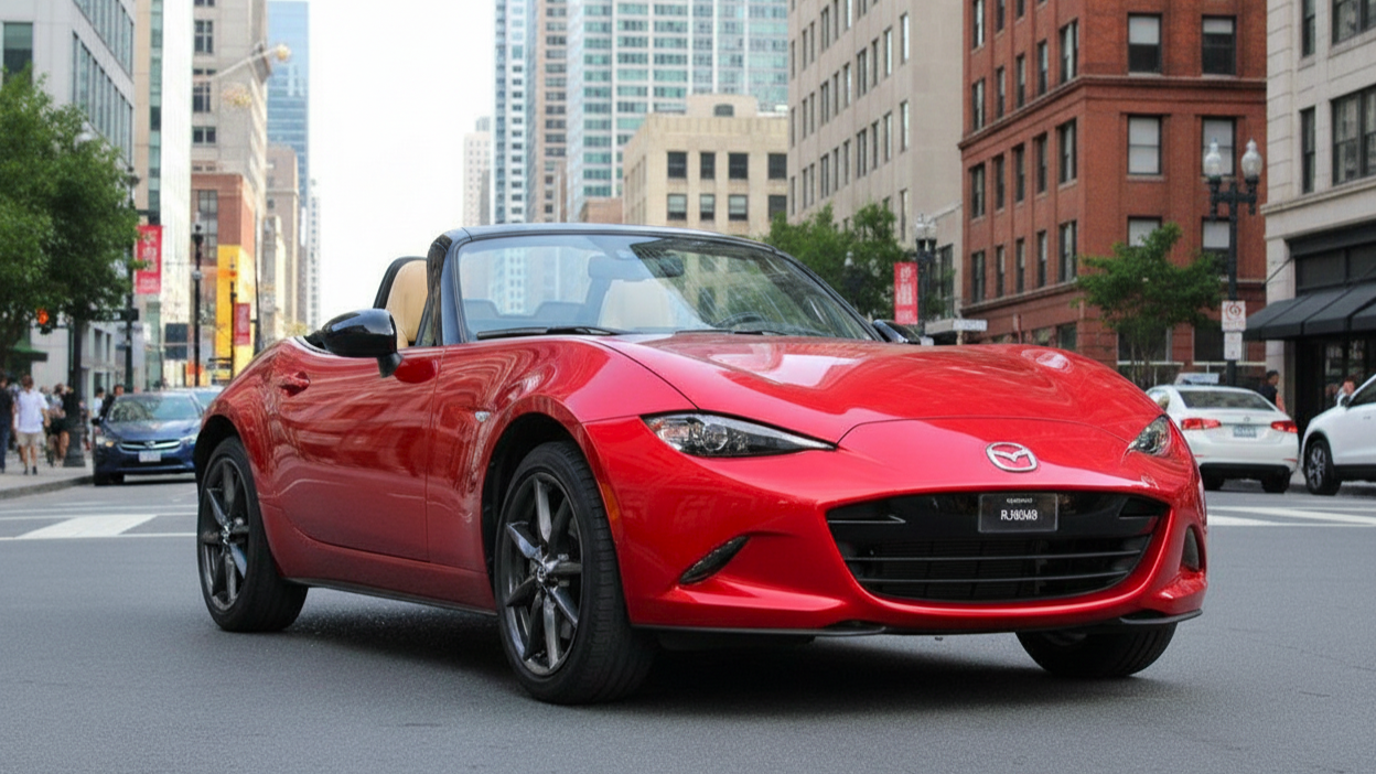 Mazda MX-5 Red Colour