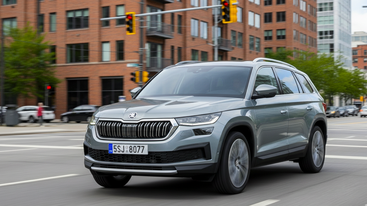 Skoda Kodiaq Grey Colour