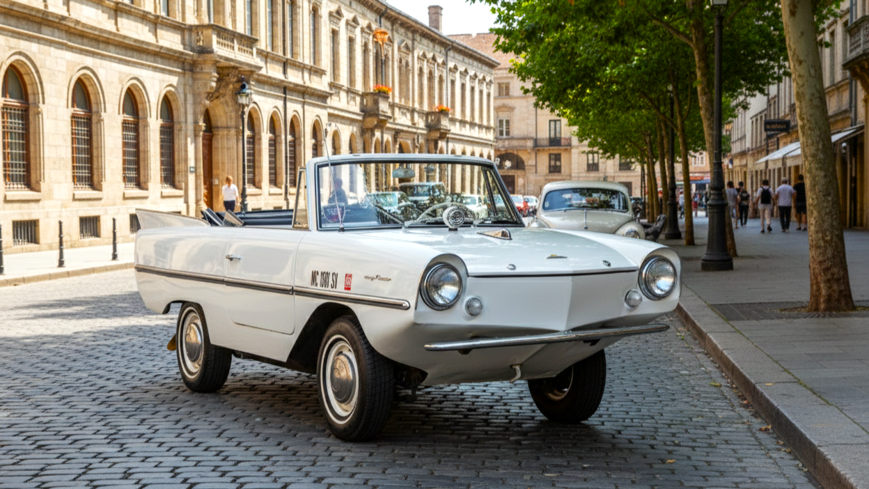 Amphicar 770 white colour